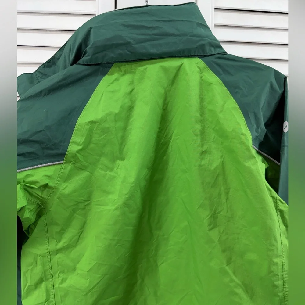 Marmot boys size M Colorblock  Green Kids Rain jacket - Picture 10 of 12